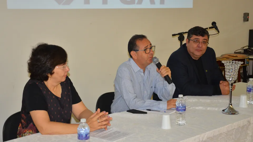 Evento acontece no Bloco 5R, do Campus Santa Mônica da UFU (Foto: Milton Santos)
