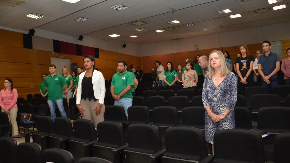 Evento aconteceu no Anfiteatro do Bloco 3Q (Foto: Milton Santos)