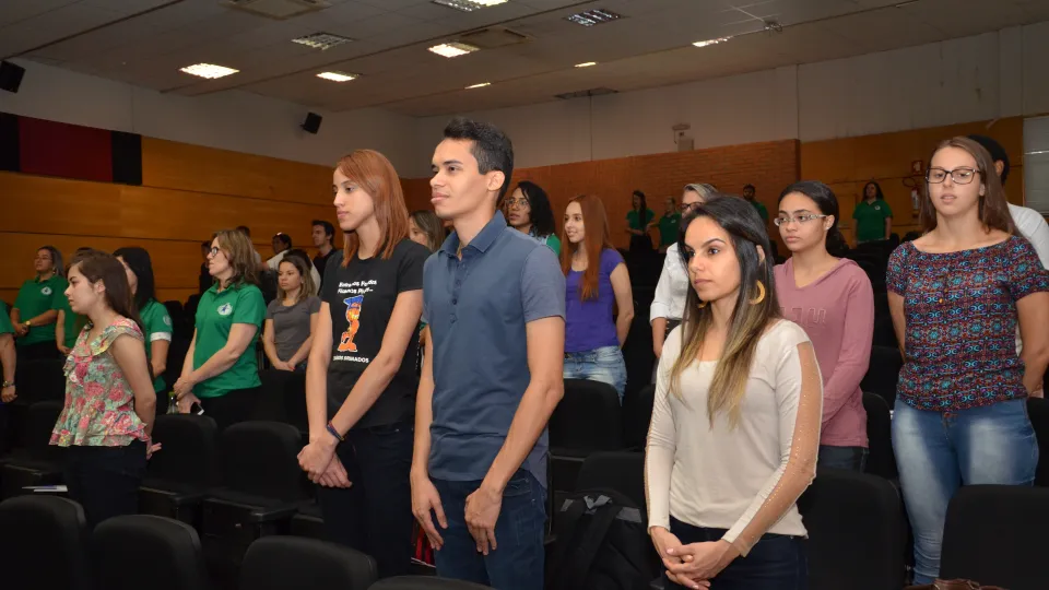 Evento aconteceu no Anfiteatro do Bloco 3Q (Foto: Milton Santos)