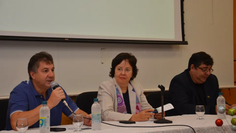 Evento aconteceu no Anfiteatro do Bloco 3Q (Foto: Milton Santos)