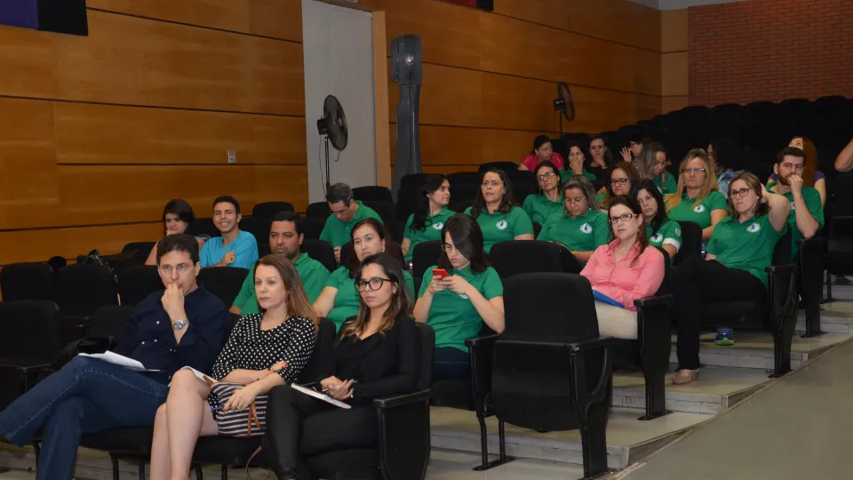 Evento aconteceu no Anfiteatro do Bloco 3Q (Foto: Milton Santos)