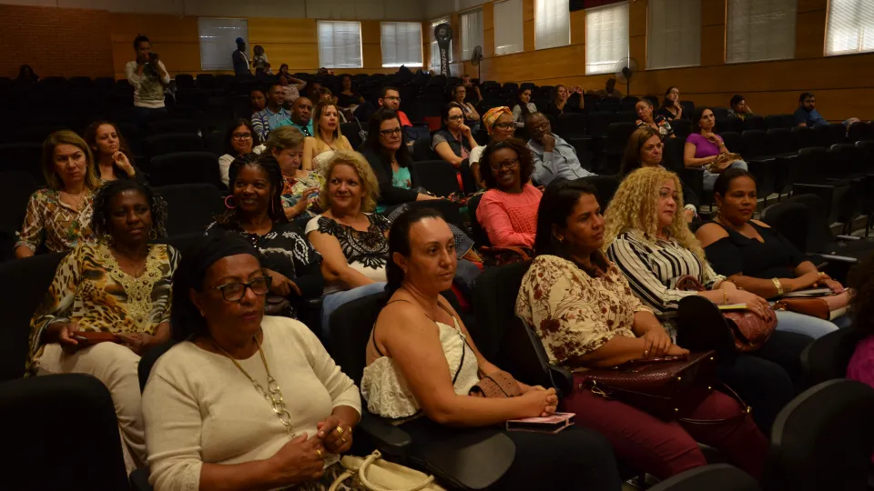 Algumas programações ocorreram no Anfiteatro do 3Q (Foto: Milton Santos)