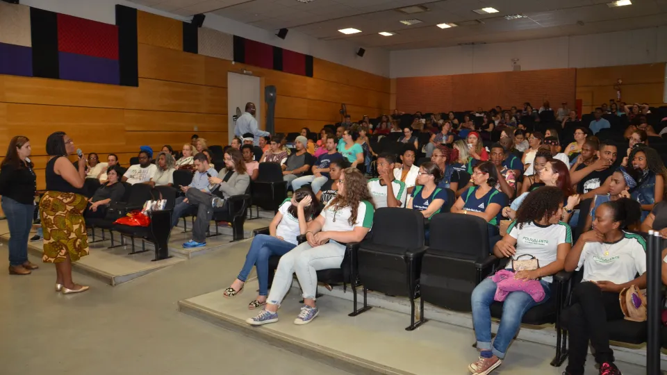 Algumas programações ocorreram no Anfiteatro do 3Q (Foto: Milton Santos)