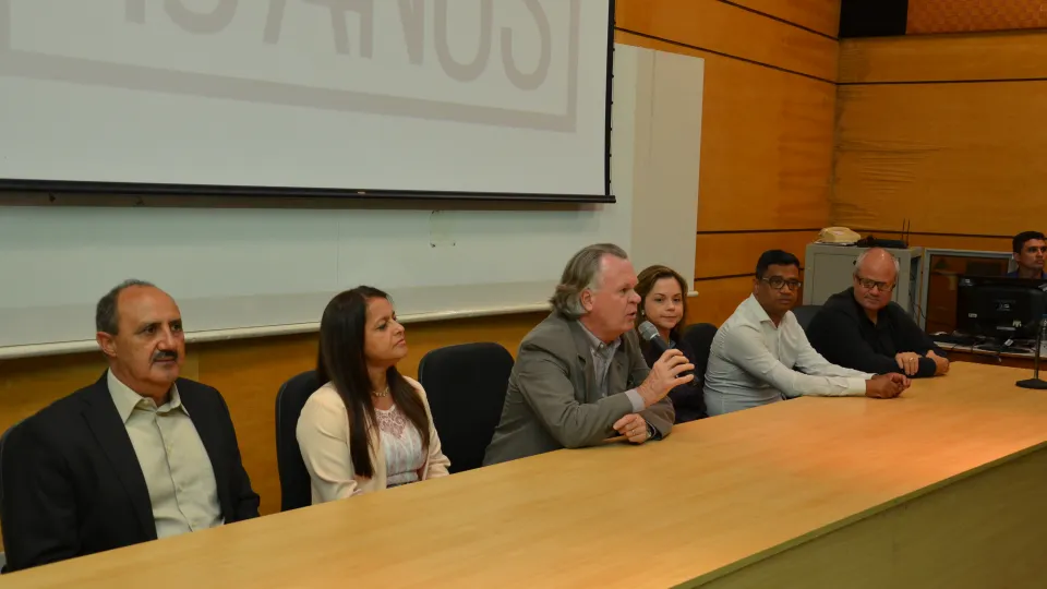 Evento aconteceu no Anfiteatro do Bloco 3Q (Foto: Milton Santos)