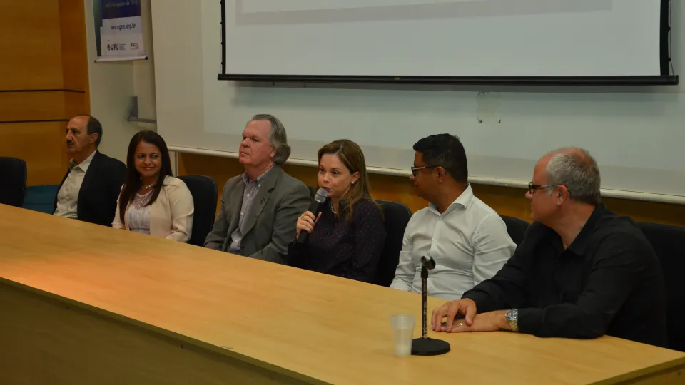 Evento aconteceu no Anfiteatro do Bloco 3Q (Foto: Milton Santos)