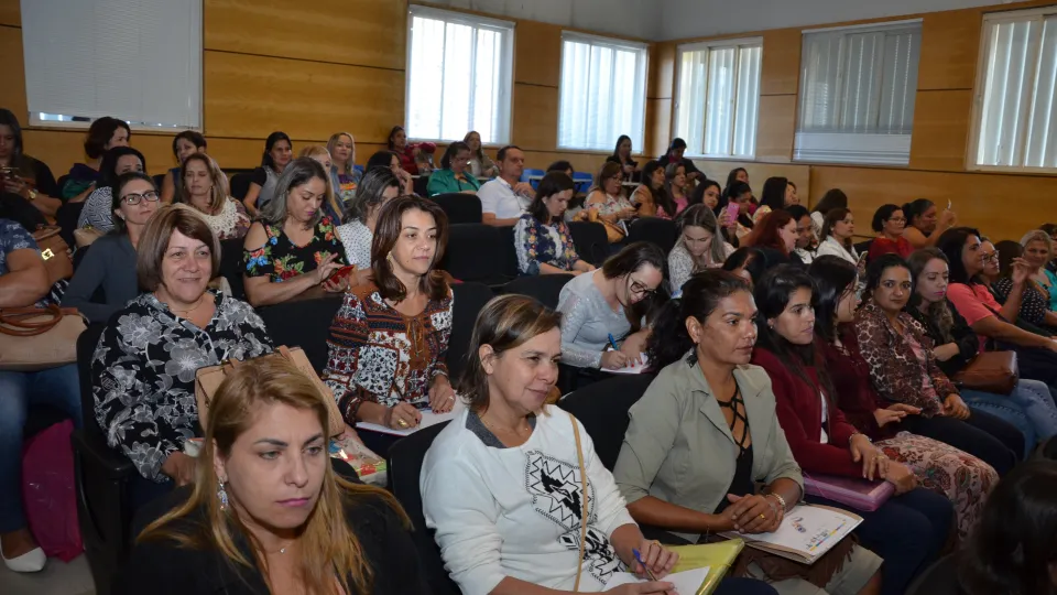 Abertura do evento aconteceu no Anfiteatro do Bloco 3Q (Foto: Milton Santos)