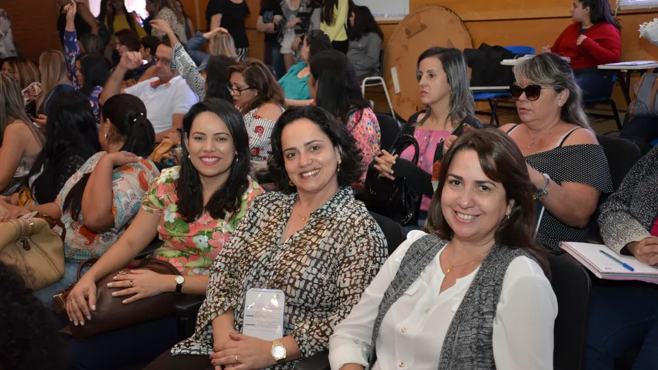 Abertura do evento aconteceu no Anfiteatro do Bloco 3Q (Foto: Milton Santos)