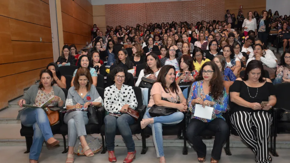 Abertura do evento aconteceu no Anfiteatro do Bloco 3Q (Foto: Milton Santos)