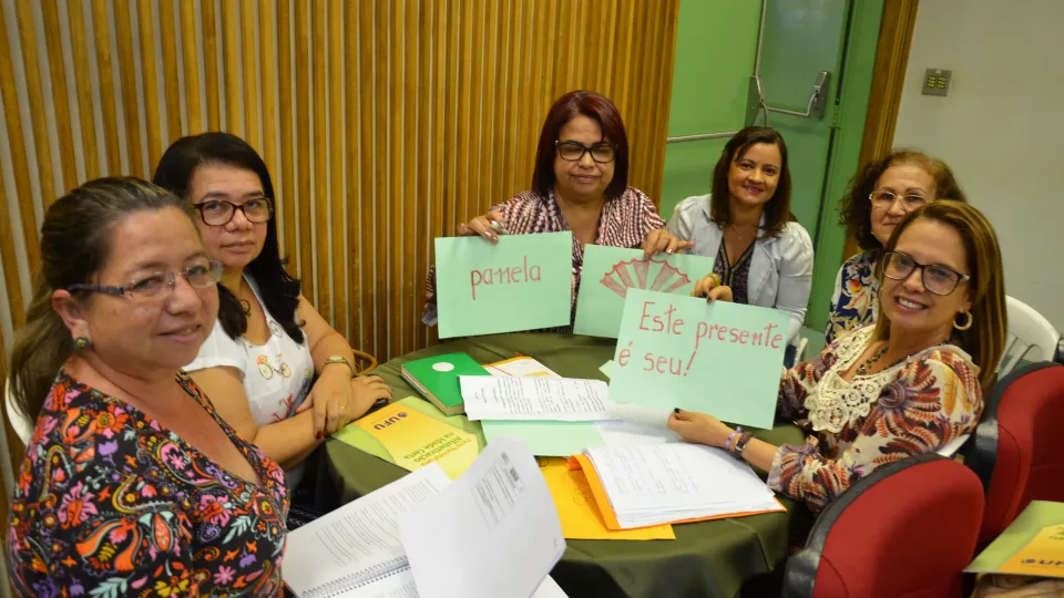 Palestras acontecerem no Anfiteatro do Bloco 5O (Foto: Milton Santos)