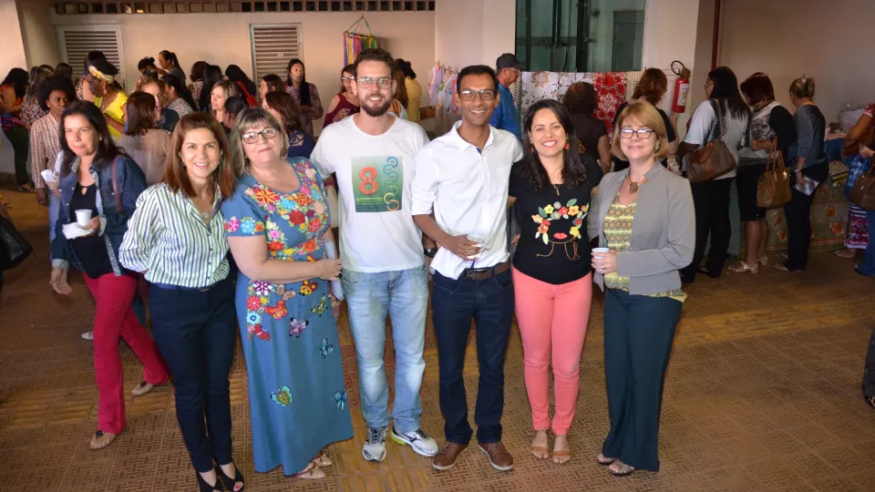 Palestras acontecerem no Anfiteatro do Bloco 5O (Foto: Milton Santos)