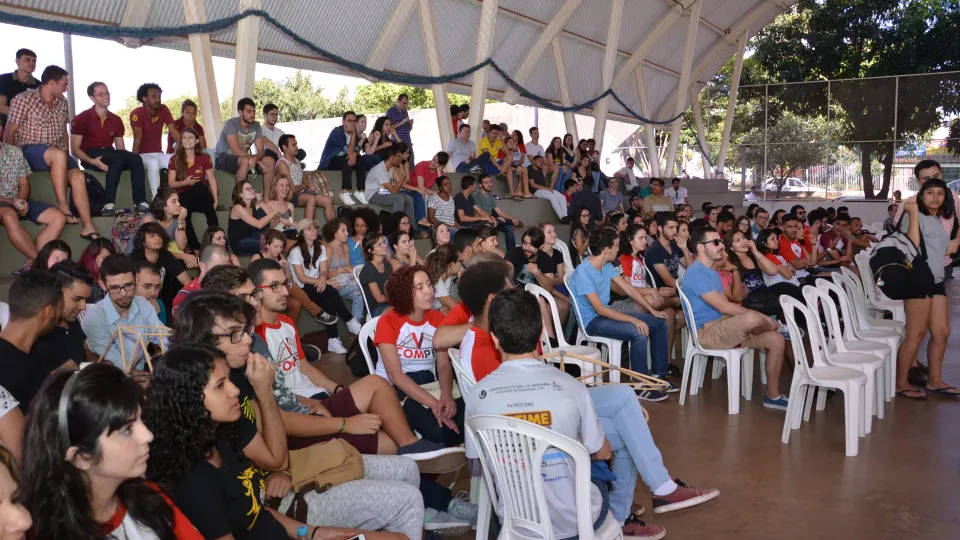 Competição ocorreu no Centro Esportivo do Campus Santa Mônica da UFU (Foto: Milton Santos)