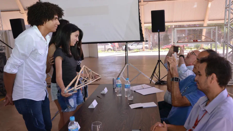 Competição ocorreu no Centro Esportivo do Campus Santa Mônica da UFU (Foto: Milton Santos)