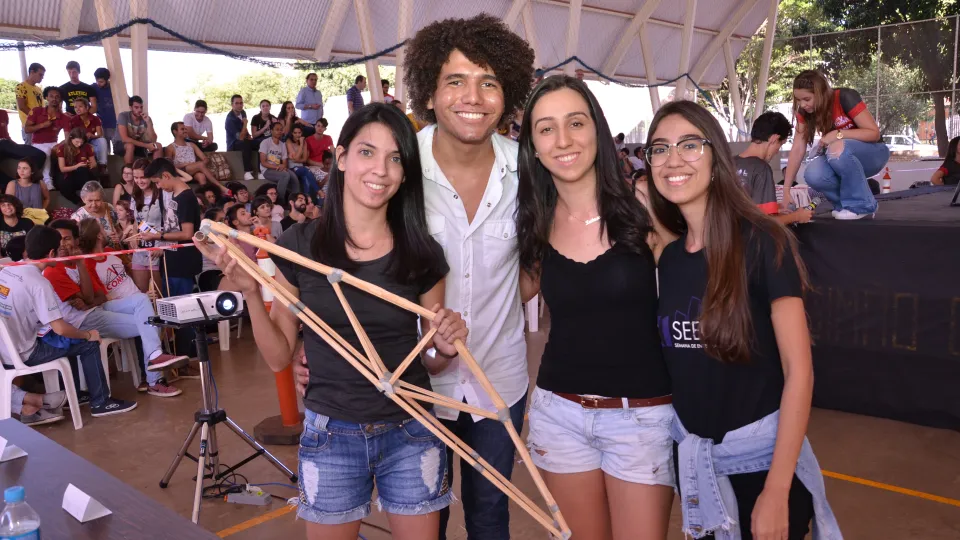 Competição ocorreu no Centro Esportivo do Campus Santa Mônica da UFU (Foto: Milton Santos)
