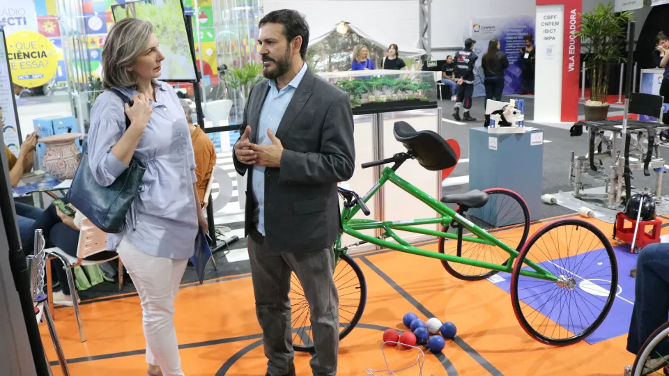 A 75ª Reunião Anual da SBPC está sendo realizada na UFPR (fotos: Marco Cavalcanti/UFU)