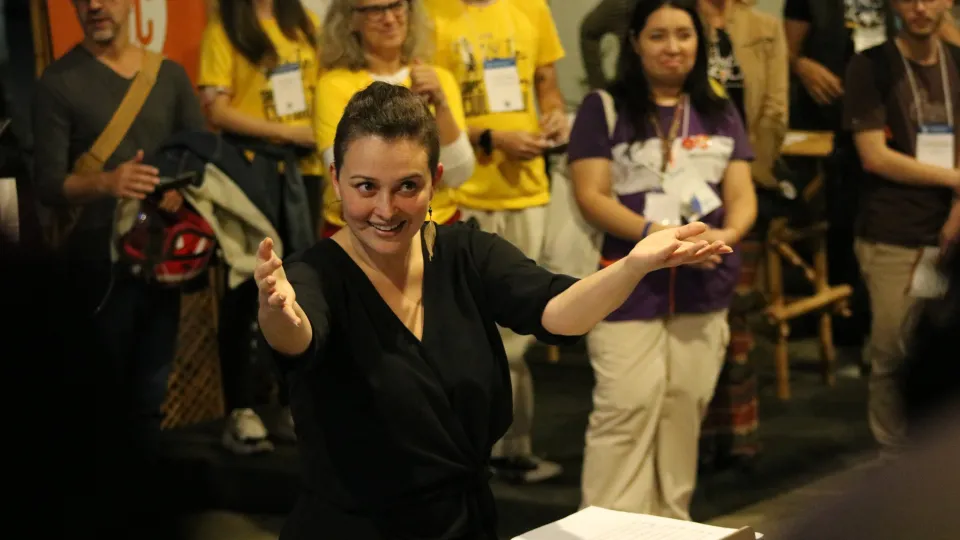 A 75ª Reunião Anual da SBPC está sendo realizada na UFPR (fotos: Marco Cavalcanti/UFU)