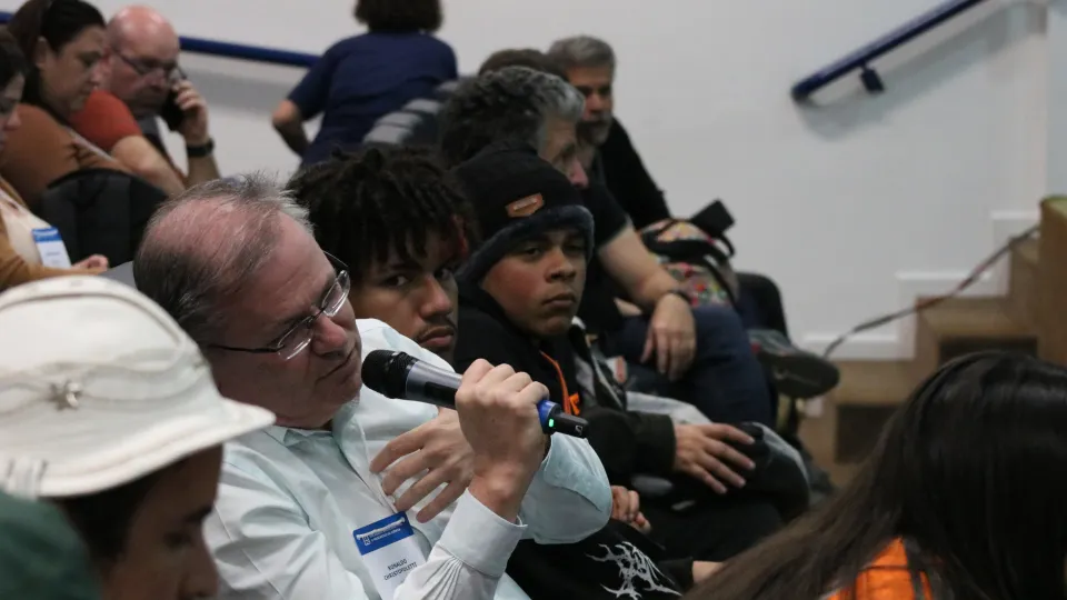 A 75ª Reunião Anual da SBPC está sendo realizada na UFPR (fotos: Marco Cavalcanti/UFU)