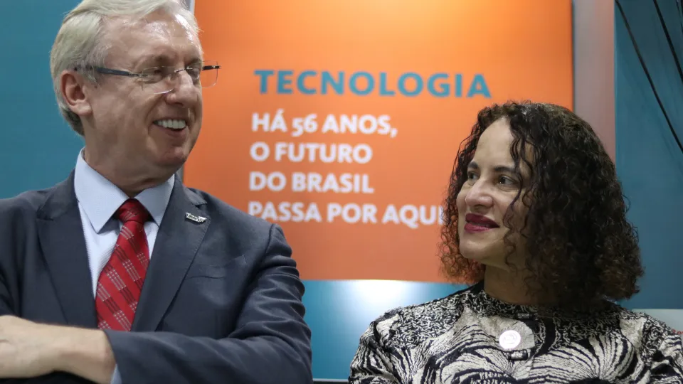 A 75ª Reunião Anual da SBPC está sendo realizada na UFPR (fotos: Marco Cavalcanti/UFU)