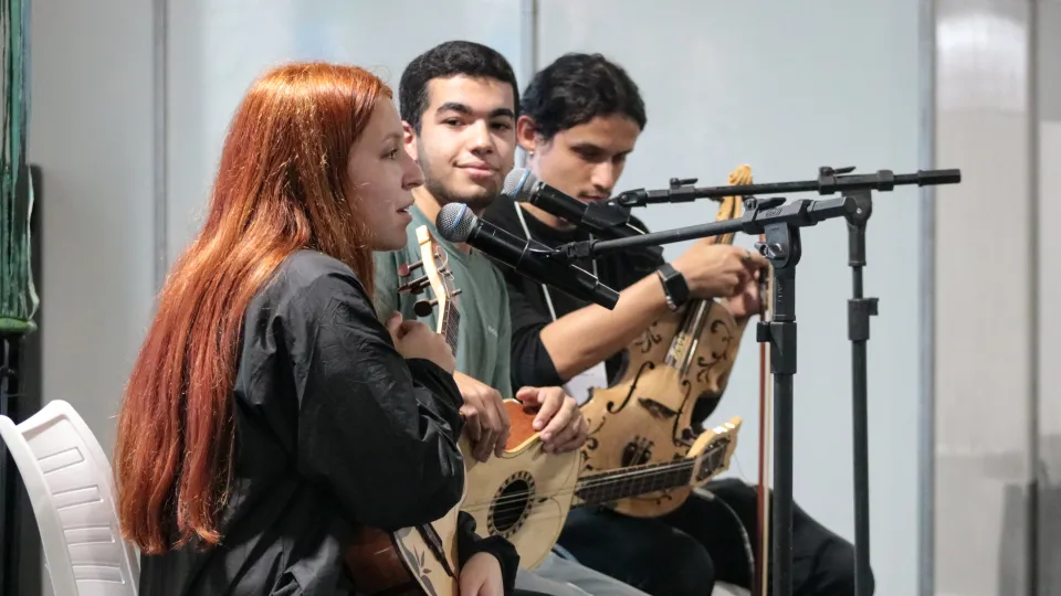A 75ª Reunião Anual da SBPC está sendo realizada na UFPR (fotos: Marco Cavalcanti/UFU)