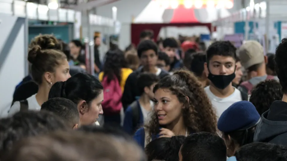 A 75ª Reunião Anual da SBPC está sendo realizada na UFPR (fotos: Marco Cavalcanti/UFU)