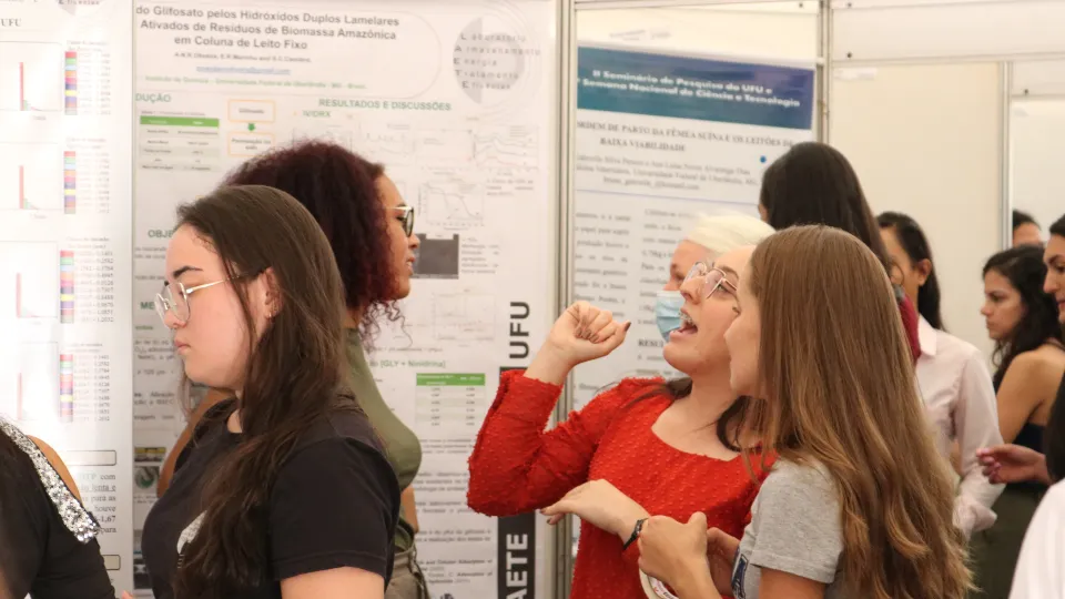 O Seminário de Pesquisa é um espaço de encontro, estudo e reflexão a respeito das pesquisas e das tecnologias desenvolvidas na UFU (foto: Marco Cavalcanti)