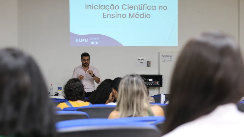 O Seminário de Pesquisa é um espaço de encontro, estudo e reflexão a respeito das pesquisas e das tecnologias desenvolvidas na UFU (foto: Marco Cavalcanti)