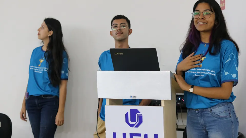 O Seminário de Pesquisa é um espaço de encontro, estudo e reflexão a respeito das pesquisas e das tecnologias desenvolvidas na UFU (foto: Marco Cavalcanti)