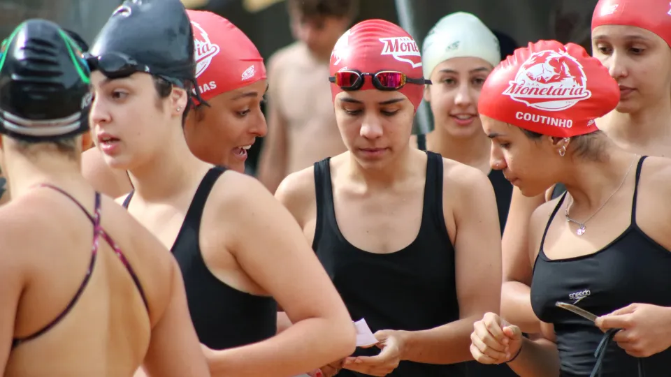As provas de natação foram realizadas no Praia Clube, em Uberlândia (foto: Marco Cavalcanti)