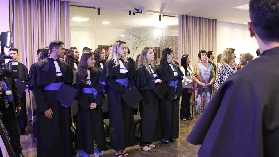 Evento de Colação da UFU foi o primeiro em 2018 (Fotos: Jussara Coelho)