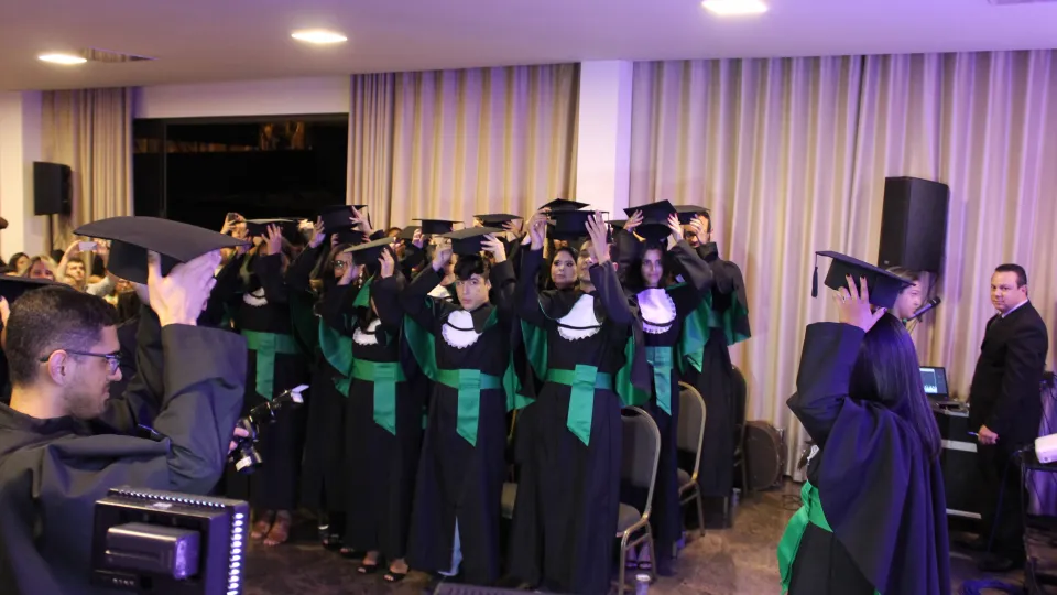 Evento de Colação da UFU foi o primeiro em 2018 (Fotos: Jussara Coelho)