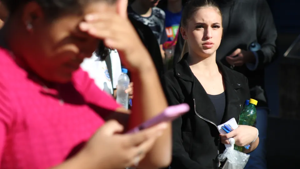 20.200 candidatos compareceram para realizar as provas do Vestibular UFU 2023-2 (foto: Marco Cavalcanti)