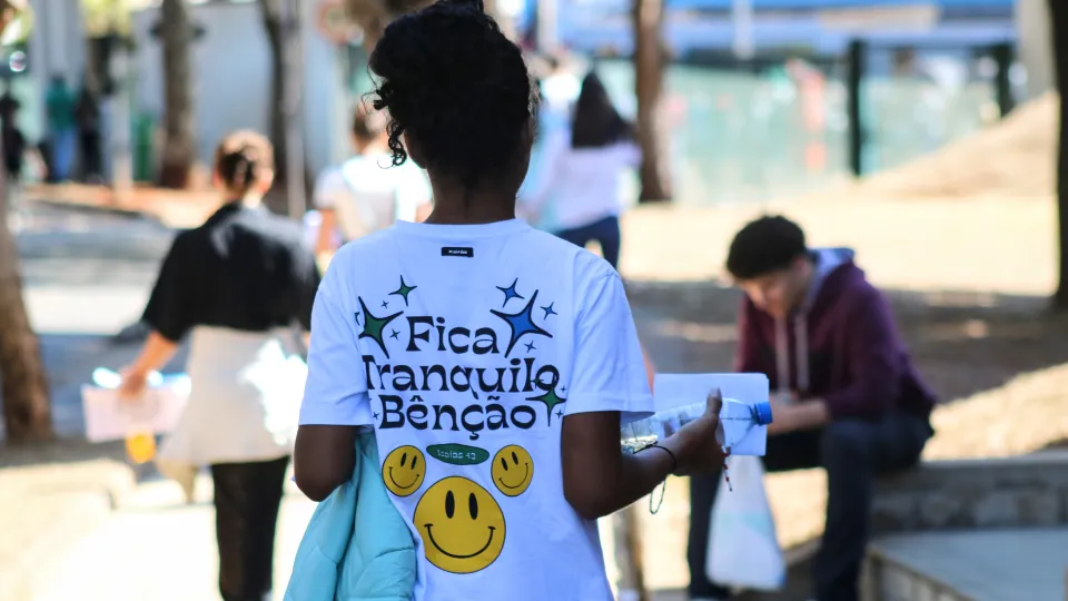 20.200 candidatos compareceram para realizar as provas do Vestibular UFU 2023-2 (foto: Marco Cavalcanti)