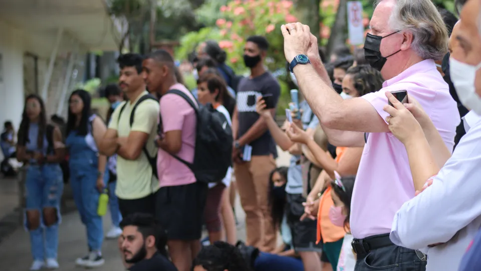 Semana de Acolhimento aos ingressantes do período letivo 2021-2 (foto: Marco Cavalcanti)