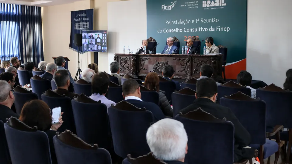 24/7 - Reinstalação e 1ª reunião do Conselho Consultivo da Finep (foto: Marco Cavalcanti/UFU)