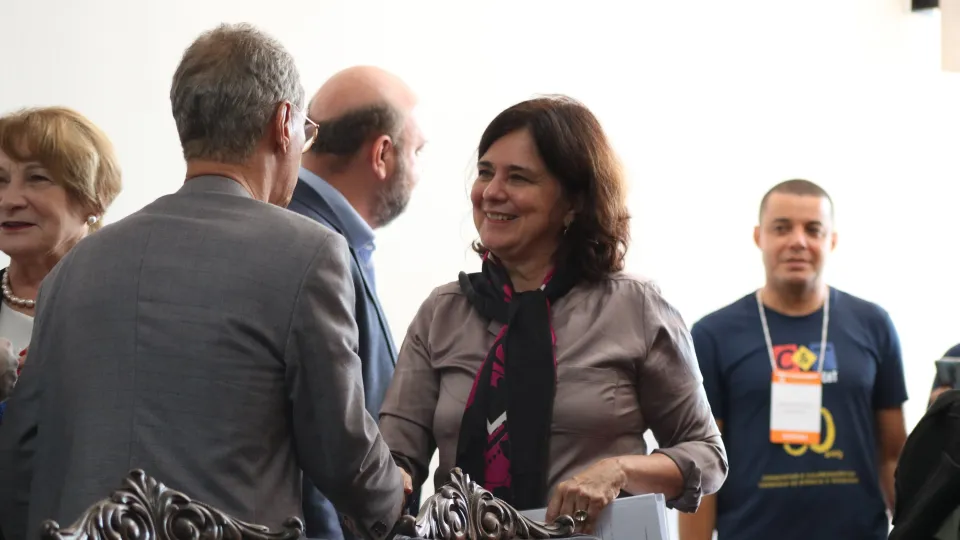 A 75ª Reunião Anual da SBPC está sendo realizada na UFPR (fotos: Marco Cavalcanti/UFU)