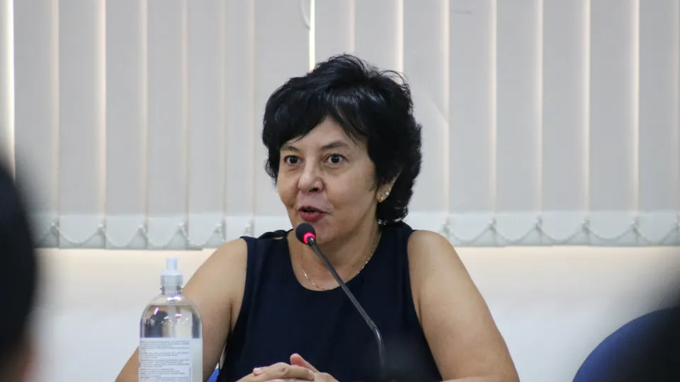 A aula teve como tema o financiamento da CT&amp;I e da Pós-Graduação no país (foto: Marco Cavalcanti)