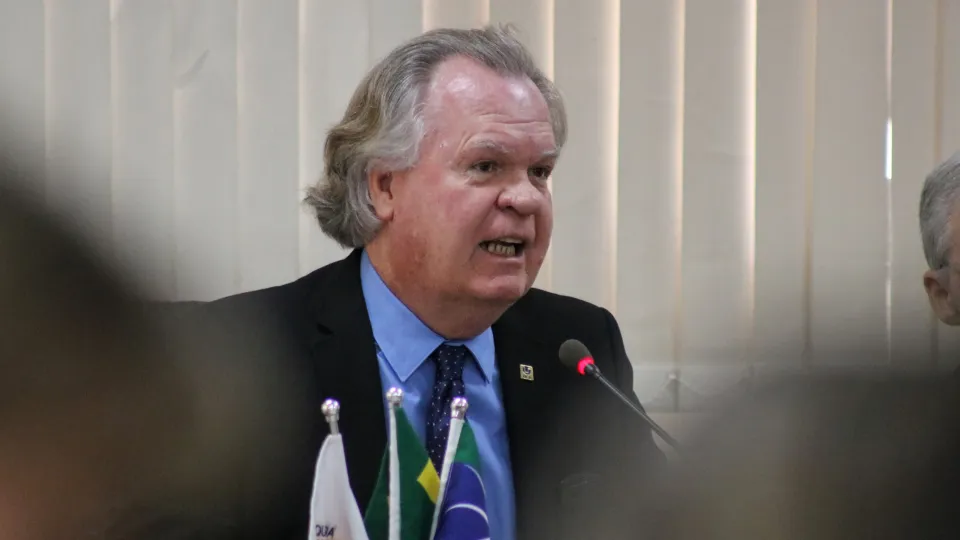 A aula teve como tema o financiamento da CT&amp;I e da Pós-Graduação no país (foto: Marco Cavalcanti)