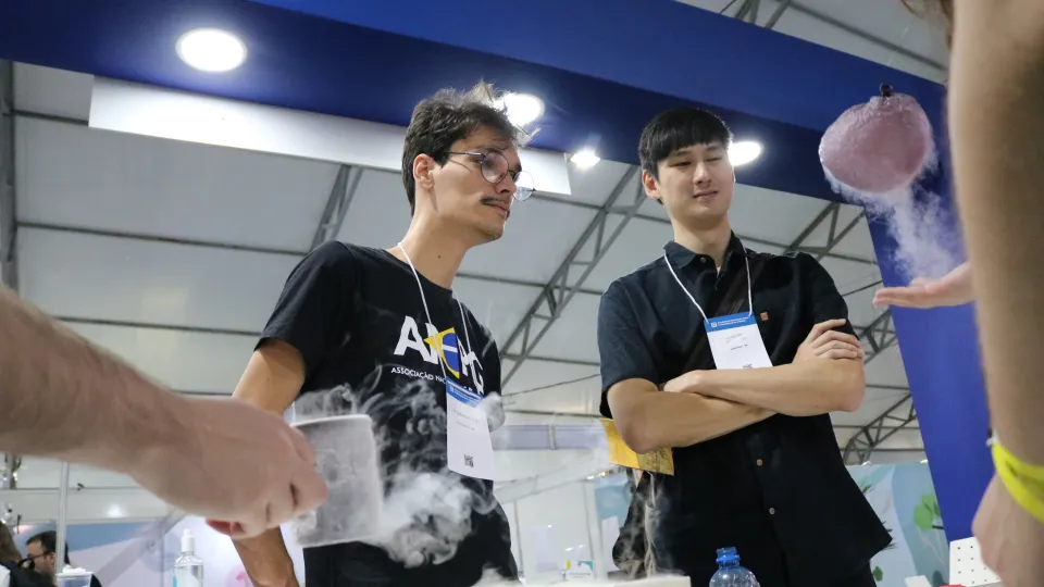 A 75ª Reunião Anual da SBPC está sendo realizada na UFPR (fotos: Marco Cavalcanti/UFU)