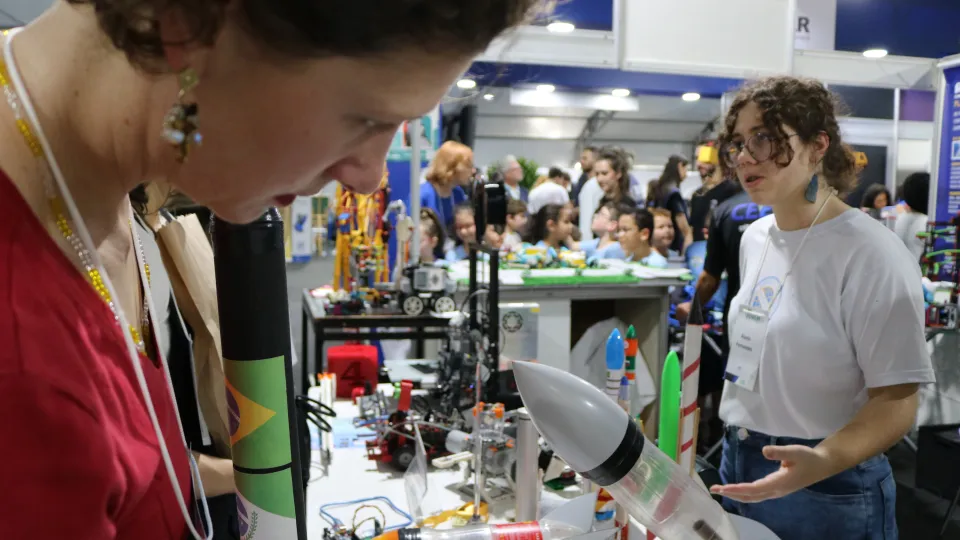 A 75ª Reunião Anual da SBPC está sendo realizada na UFPR (fotos: Marco Cavalcanti/UFU)