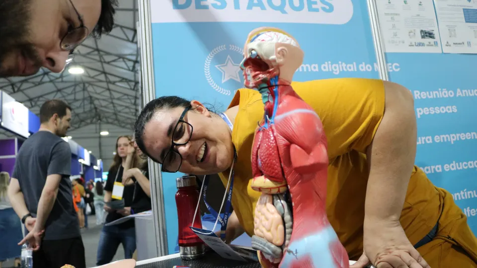 A 75ª Reunião Anual da SBPC está sendo realizada na UFPR (fotos: Marco Cavalcanti/UFU)