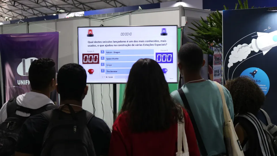 A 75ª Reunião Anual da SBPC está sendo realizada na UFPR (fotos: Marco Cavalcanti/UFU)