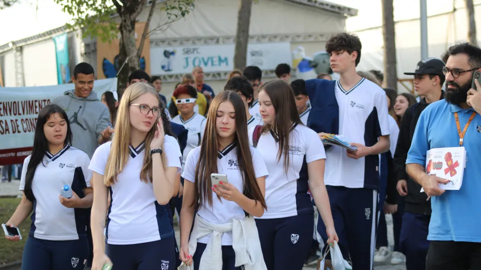 A 75ª Reunião Anual da SBPC está sendo realizada na UFPR (fotos: Marco Cavalcanti/UFU)
