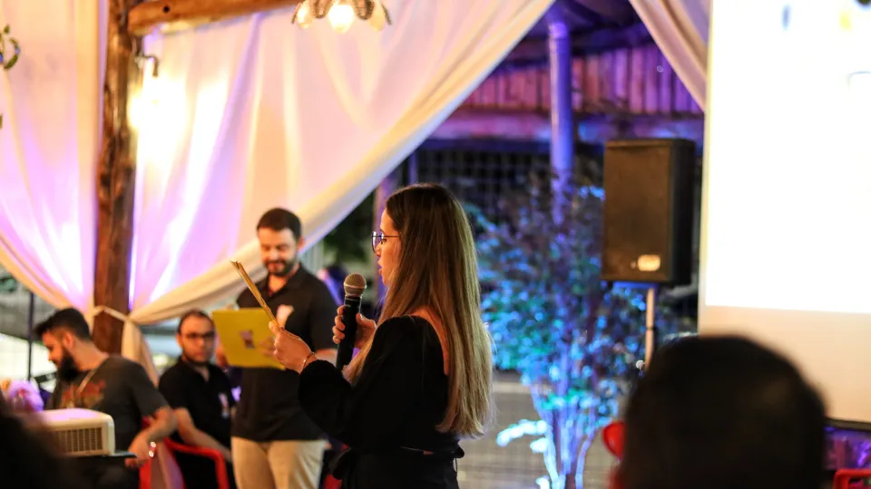 Pint of Science realizado na terça-feira, 8/11, no bar São Arnulfo (foto: Marco Cavalcanti)