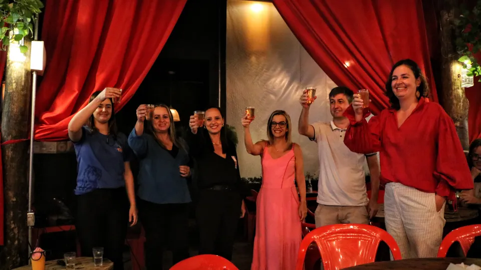 Pint of Science realizado na terça-feira, 8/11, no bar São Arnulfo (foto: Marco Cavalcanti)