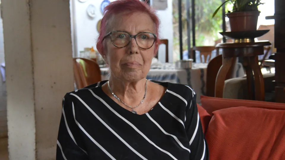 Marlene Colesanti em sua residência