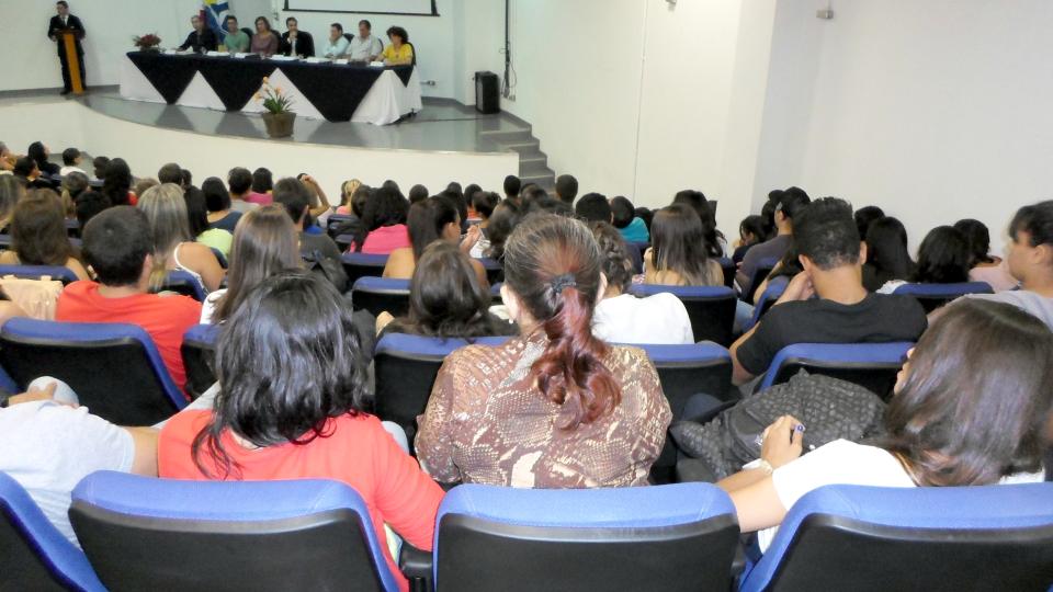 Recepção aos Ingressantes no Campus Pontal (Foto: Arquivo Facip)