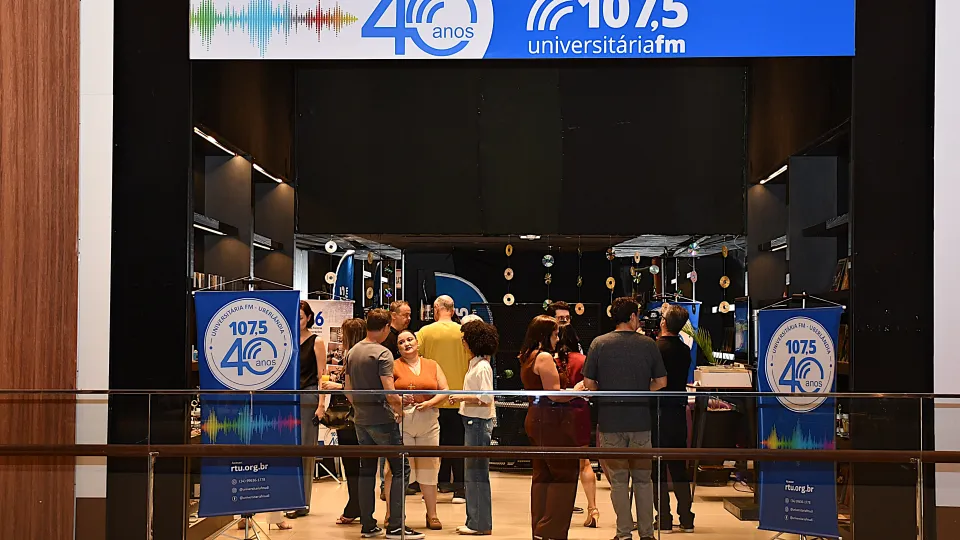 40 anos da Rádio Universitária - FM 107.5 (Foto: Milton Santos) 