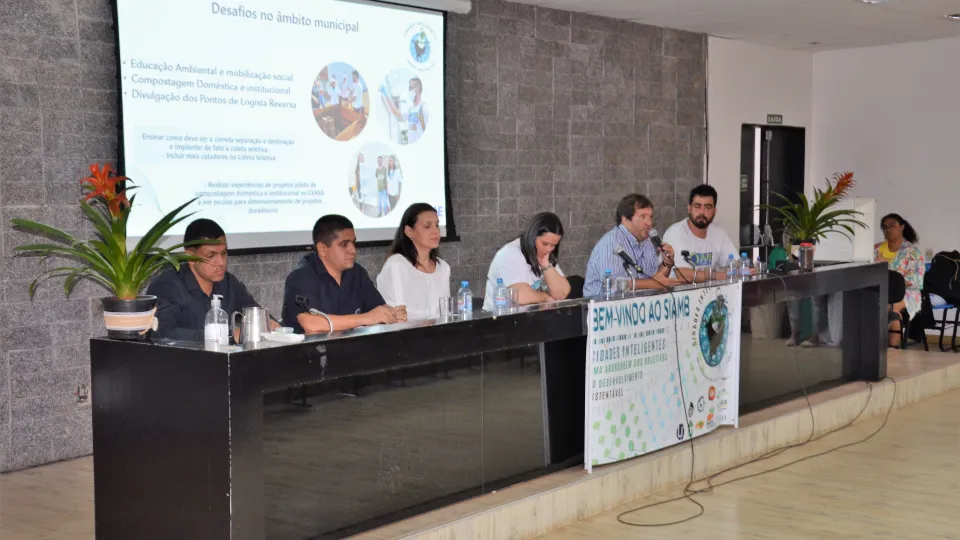 VI Simpósio da Engenharia Ambiental e Sanitária e V Simpósio da Pós-Graduação em Qualidade Ambiental (Milton Santos)