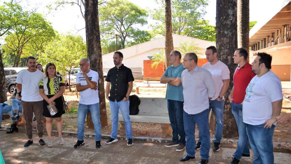 Durante o evento, o Laboratório de Eletromiografia e Posturografia "Gilmar da Cunha Sousa" (Milton Santos)