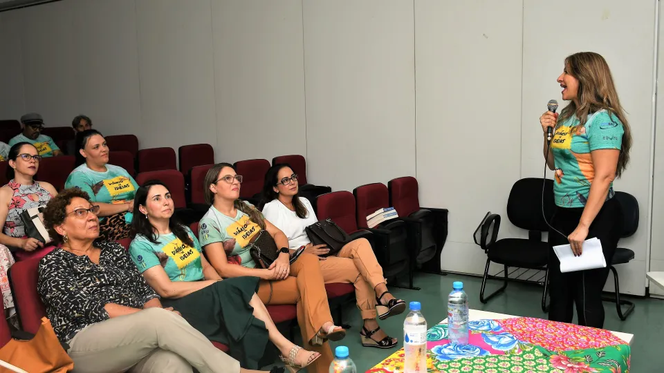 Evento de lançamento dos produtos que compõem a metodologia Diário de Ideias (Milton Santos)