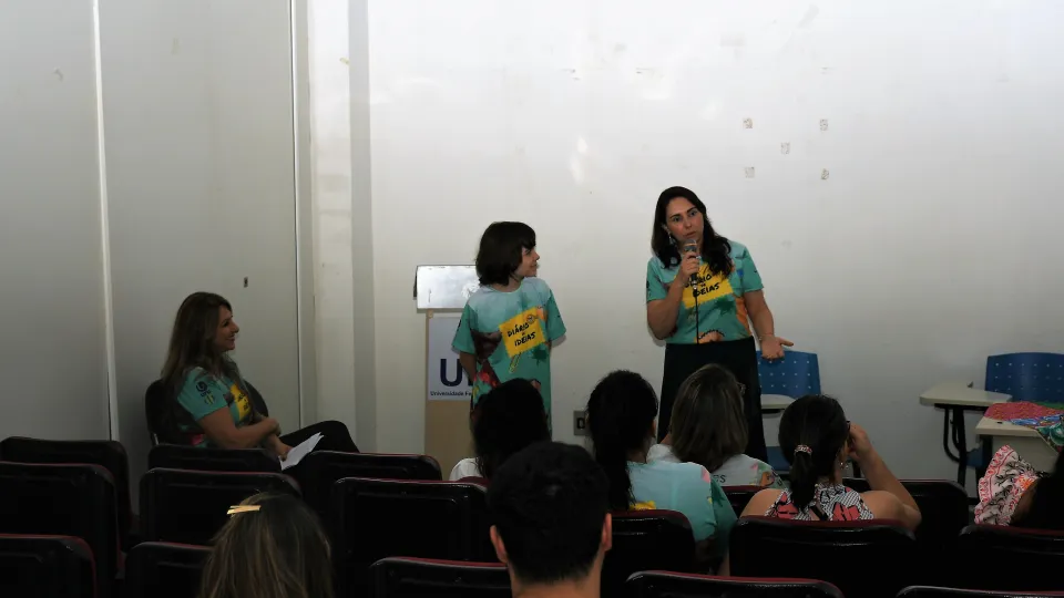 Evento de lançamento dos produtos que compõem a metodologia Diário de Ideias (Milton Santos)